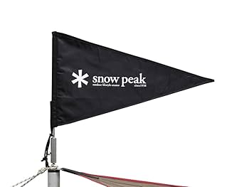 スノーピーク タープフラッグ ２本セット 美品 即納在庫品] スノーピーク 2024秋 雪峰祭 ランドロック サイド